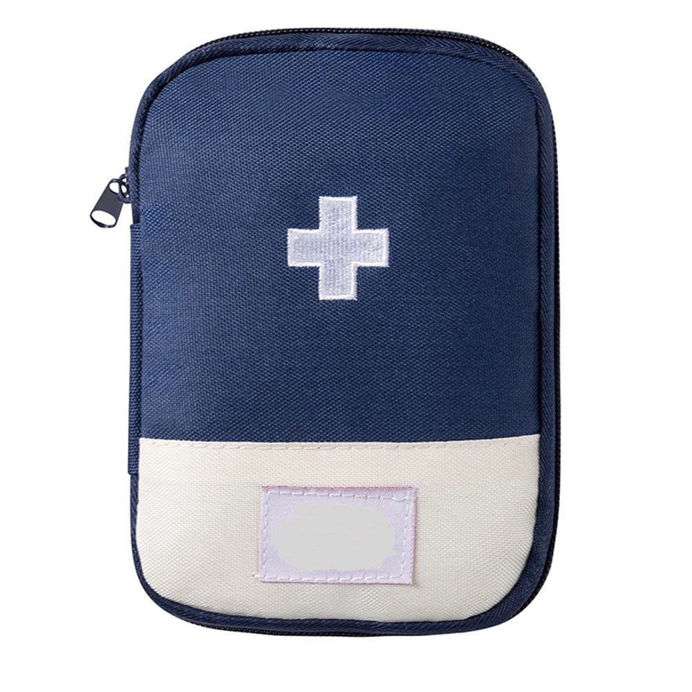 Portable First Aid Medical Kit: Ideal for Travel, Outdoor Camping, and Emergencies. Compact Storage Bag with Travel Mini EDC Pouch Organizer and Pill Case.
حقيبة إسعافات أولية محمولة: مثالية للسفر والتخييم في الهواء الطلق وحالات الطوارئ. حقيبة تخزين مدمجة