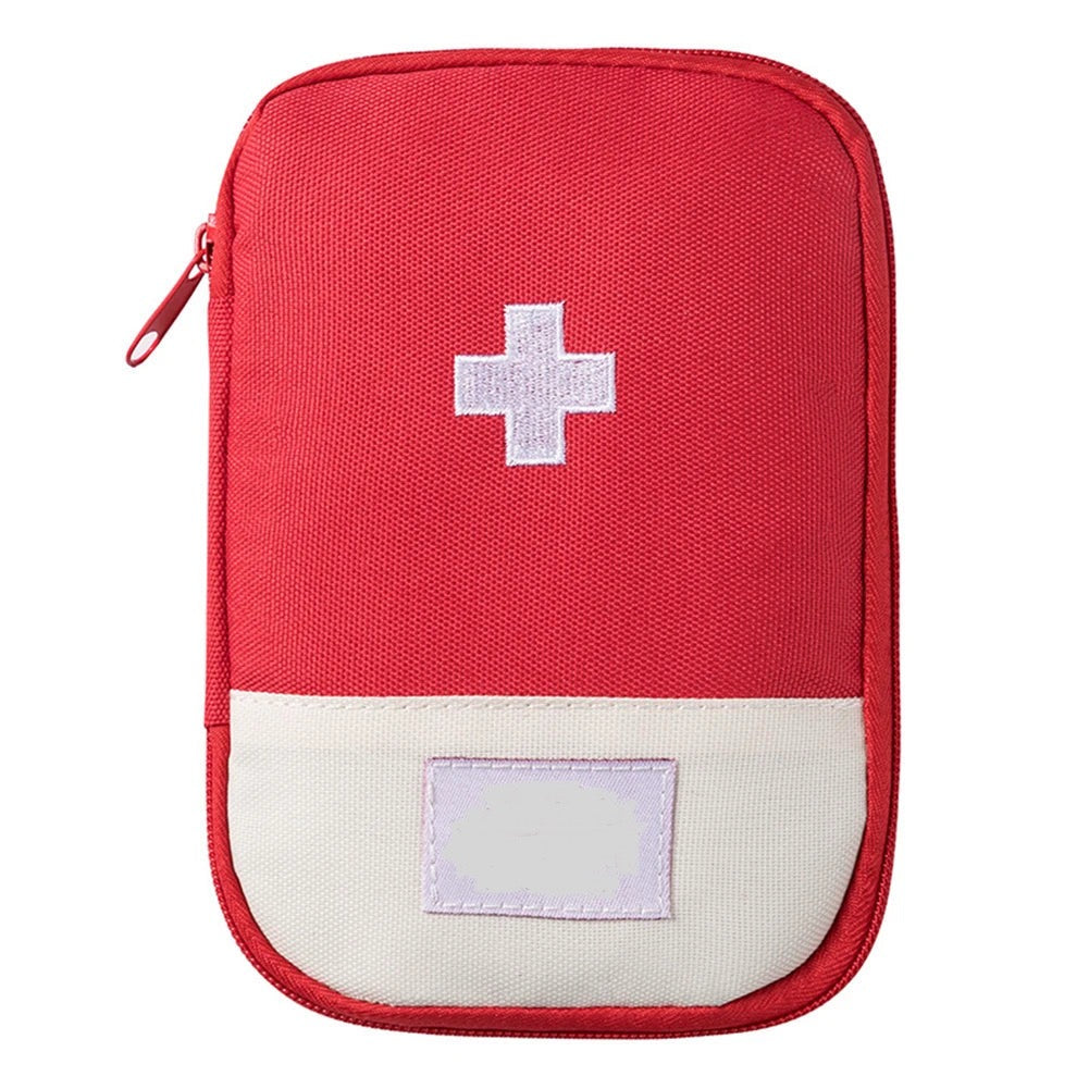 Portable First Aid Medical Kit: Ideal for Travel, Outdoor Camping, and Emergencies. Compact Storage Bag with Travel Mini EDC Pouch Organizer and Pill Case.
حقيبة إسعافات أولية محمولة: مثالية للسفر والتخييم في الهواء الطلق وحالات الطوارئ. حقيبة تخزين مدمجة