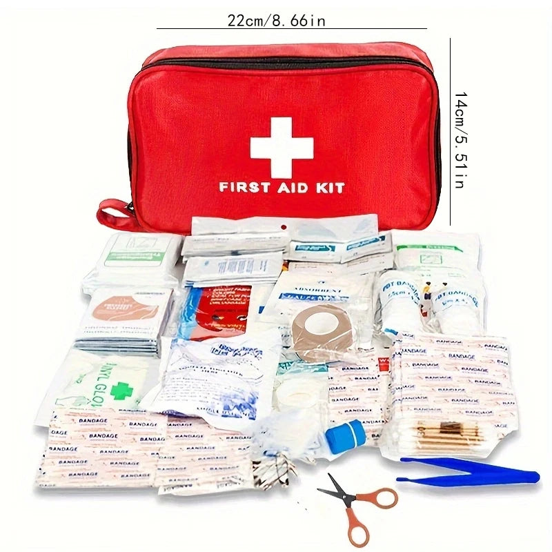 Get our portable first aid kit for all your emergency needs! Perfect for outdoor activities. Buy now! احصل على مجموعتنا المحمولة للإسعافات الأولية لجميع احتياجاتك في حالات الطوارئ! مثالية للأنشطة في الهواء الطلق. اشتر الآن!