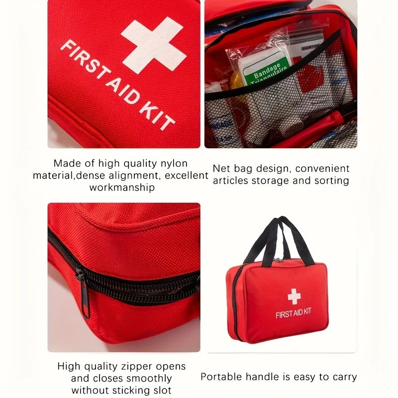 Get our portable first aid kit for all your emergency needs! Perfect for outdoor activities. Buy now! احصل على مجموعتنا المحمولة للإسعافات الأولية لجميع احتياجاتك في حالات الطوارئ! مثالية للأنشطة في الهواء الطلق. اشتر الآن!