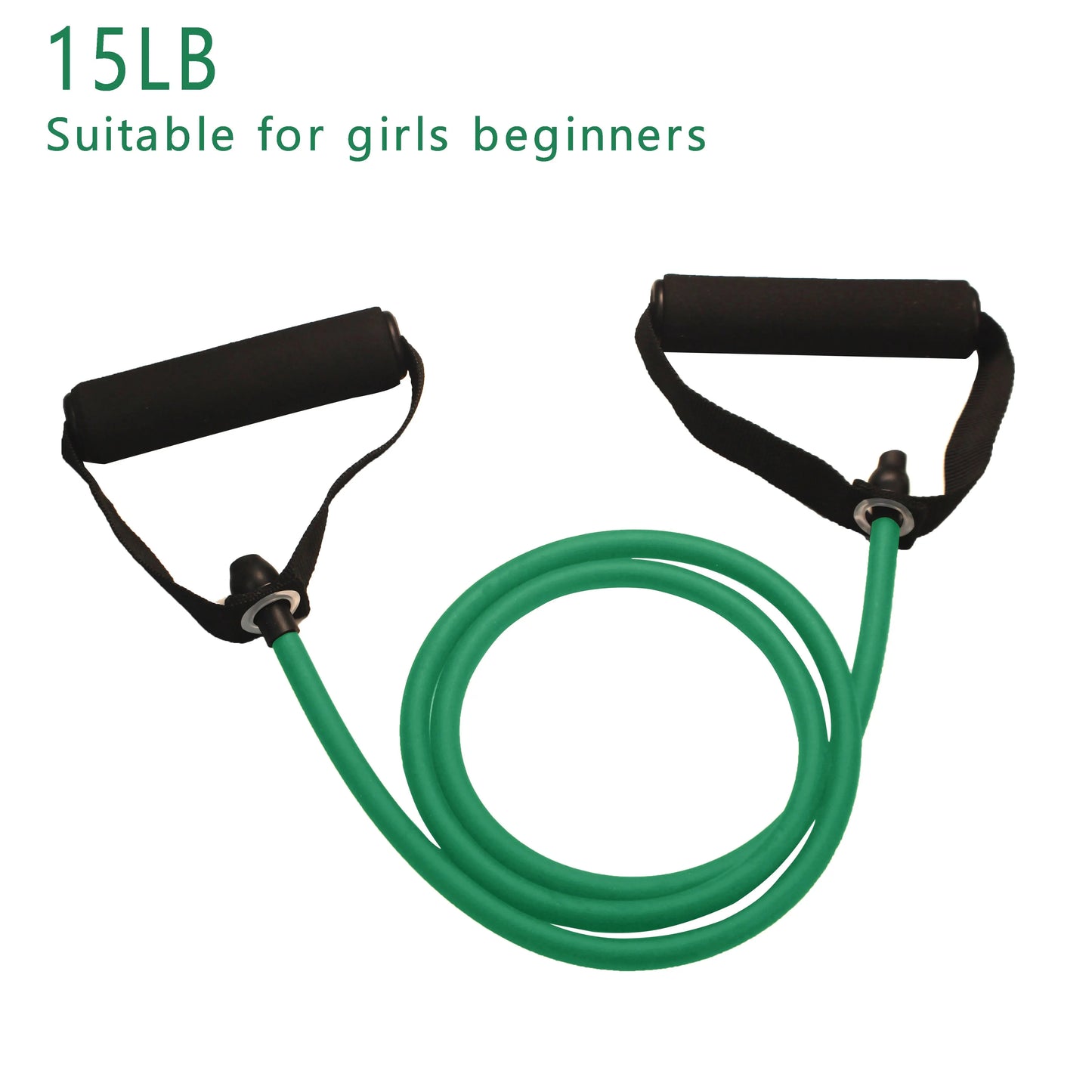 Resistance Bands with Handles for Men and Women - شرائط مقاومة مع مقابض للتمرينات الرياضية، معدات تدريب القوة في المنزل، مثالية للرجال والنساء